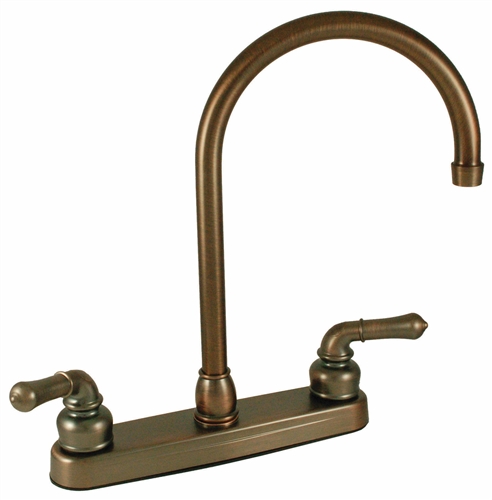 Empire Brass U-YOB800GSOB Single Piece 8" Kitchen Faucet, Gooseneck Spout
